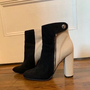 Black ankle boots